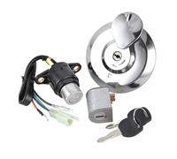 Interruptor de llave de encendido Para CM125 CM 125 1987-1999 1998 1997 1996 1995 1994 1993 Cerraduras Interruptor Encendido Tapa Tanque Combustible Juego Llaves