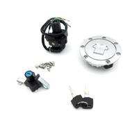 Interruptor De Llave De Encendido para NSR 125 NSR125 1993-2004 Interruptor Encendido Motocicleta Tapa Tanque Combustible Cubierta Asiento Kit Bloqueo Llave(Full Set)