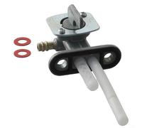 Interruptor de llave de gasolina de combustible para motocicleta con filtro de grifo de tanque de gas integrado, pieza de repuesto para PW80 TTR125 BW80 YFM250 YFZ450 Construcción de plástico de metal