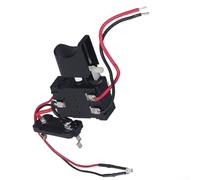 Interruptor de llave eléctrica integrado alimentado por batería de litio con luz de trabajo y gatillo reversible para control de velocidad y rotación, compatible con herramientas eléctricas de 72-24 V