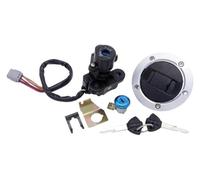 Interruptor De Llave Para Suz&uki Para GSXR600 Para GSXR750 2006-2018 Tapa De Combustible Y Gasolina Juego Llaves Cerradura Asiento Accesorios Motocicleta Interruptor