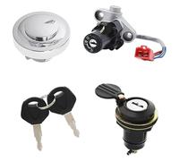 Interruptor De Llave Para Y&amaha Para XVS400C Para Piezas De Repuesto Kit Cerradura Llave Interruptor Encendido Motocicleta Cerraduras Tapa Tanque Combustible