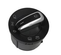 Interruptor de Luces Perillal Interruptor Control Lámpara Antiniebla Faro Coche Compatible Con VW Para Caddy 2005-2016 Para Passat 362 2010-2014 Para Golf 2007 2008 2009
