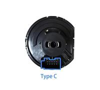 Interruptor de luz antiniebla de Control de Interruptor de Faro para VW Volkswagen Golf Jetta MK5 MK6 Touran Caddy Tiguan mk1.,C-Type C