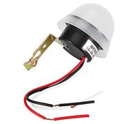 Interruptor de Luz Automático, Interruptor de Sensor DC AC 10A para Luces de Jardín, Interruptor de Luz de Calle con Fotocélula de Encendido Automático Automático (#1)