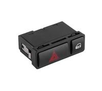 Interruptor de luz de Advertencia de Peligro,Intermitente de Emergencia para E46,E53,E85,325,X5,Serie 3,61318368920 Control de Luces de Emergencia del automóvil Interruptor de Advertencia de Peligro
