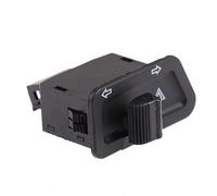 Interruptor de luz de carretera Interruptor Luz Intermitente Motocicleta Interruptor Luz Emergencia Botón Advertencia Doble Destello Interruptor Luz De Señal Emergencia Modificado Vehículo Eléctrico(T