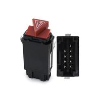 Interruptor de luz de Emergencia Interruptor 8L0941509L 8D0941509H Interruptor de luz indicadora de advertencia de peligro de emergencia/apto for Audi A3 8L A4 8D2 B5 RS4 A6 C5(8D0941509H 9Pins)