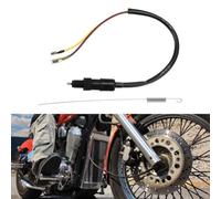 Interruptor de luz de freno de motocicleta con sensor de lámpara de freno trasero con resorte de acero para Honda Dirt Bike para reparación de ATV