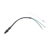 Interruptor de luz de freno de rosca de 12 x 1,5 con resorte de 155 mm | Rosca de 12 mm x 1,5, cable de 330 mm, terminales macho/hembra, se adapta a Honda, fácil cableado