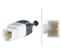 HELLA Interruptor de luces de freno 6DD 014 395-051 4 polos con clips eléctrico