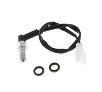 Interruptor de luz de freno hidráulico M10x1 25 M10x1 00 Compatible con motocicletas 125 250 300 400 450 525 SX XC EXC Interruptor de perno banjo de freno trasero universal(10x1.25mm)