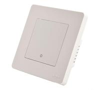 Interruptor de luz inalámbrico estilo anillo estrella para hogar inteligente, compatible con aplicaciones Tuya y para moes (1 banda)