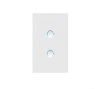 Interruptor de luz inteligente WiFi Matter Protocolo Control de aplicación Temporizador programado Asistente de voz Compatible con Tuya para Alexa Placa de pared de 1 banda (2)