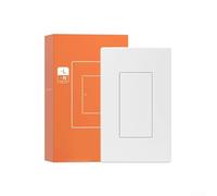 Interruptor de luz inteligente Zigbee para Alexa y para aplicación eWeLink compatible con comandos de voz y operaciones temporizadas para mayor comodidad en el hogar (3 bandas)