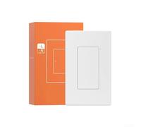 Interruptor de luz inteligente Zigbee para Alexa y para aplicación eWeLink compatible con comandos de voz y operaciones cronometradas para mayor comodidad en el hogar (1 banda)