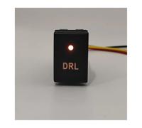 Interruptor de luz LED antiniebla delantera y trasera para Suzuki Jimny (2007-2015) Interruptor Basculante Botonera Elevalunas(DRL)