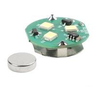 Interruptor de luz LED de control magnético en forma de Y para modelos impresos en 3 D, adecuado para iluminación de encargo DIY con activación magnética