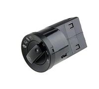 Interruptor de luz NTY para Audi A4 B6 2000-2004 y A4 B7 2004-2007, Negro, Basculante, Manual, Touch, 1 Vía, Tornillo
