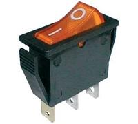 Interruptor de luz ON-OFF 250V/15A - Naranja