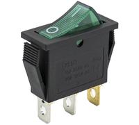 Interruptor de luz ON-OFF 250V/20A - Verde