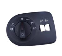 Interruptor de luz para coche Ajuste para Seat 6J1941531AR interruptor de faro luz antiniebla botón de Control maestro accesorio de faro de coche