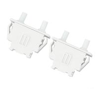 Interruptor de luz para puerta de refrigerador, 2 piezas, 4 pines, 1 4 A, 250 VCA, interruptor de control de repuesto compatible con modelos de refrigerador