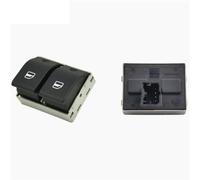 Interruptor De Mando Elevalunas Compatible Con VW Para Polo 9N 2001 2002 2003 2004 2005 2006 2007 2008 2009 Botón De Interruptor De Ventana Eléctrico 6Q0959858(Black bottom)