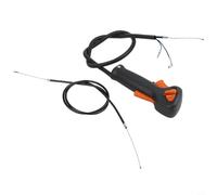 Interruptor de mango de cable de gatillo del acelerador, pieza de repuesto 41371801109 para desbrozadoras FS75 R FS85 FS85R y desbrozadoras serie KM85