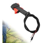 Interruptor de mango de recortador, 26mm Interruptor de acelerador cable de acelerador, Reemplazo Rápido Gatillo del Acelerador Cable Strimmer Mango Interruptor, Accesorios para cortador de cepillo