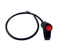 Interruptor De Manillar 1 Interruptor De Luz Emergencia Para Motocicleta Botón Para Vehículo Eléctrico Doble Destello Señal Intermitente(A4)