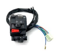Interruptor De Manillar 1 Uds. Control De Manillar De Motocicleta Izquierdo De 22mm 7/8" Compatible Con Yamaha Para RXK125 Faro Intermitente Luz Antiniebla Interruptor Bocina(With choke)