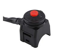 Interruptor de Manillar 7/8" para Motocicleta - Control de Arranque, Motor Kill, Bocina, Linterna, Faros Encendido/Apagado - Pulsador 6V