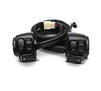 Interruptor de Manillar Compatible para Harley Davidson Sportster 883 Superlow 11-13 Negro