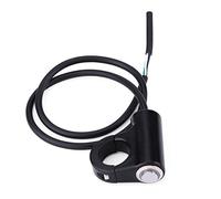 Interruptor de manillar de la motocicleta 7/8 "22mm Interruptor de montaje en manillar Interruptor de control Pulsador Luces antiniebla encendido/apagado (Estilo B)