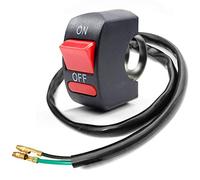 Interruptor de manillar de motocicleta con botón de encendido y apagado, interruptor de ajuste de pieza para motocicleta, para U5, U7, U2, LED, faro, scooter, electrombile