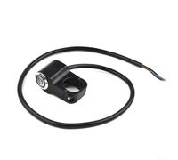 Interruptor de manillar de motocicleta con diseño impermeable y luz indicadora LED azul para uso de faros y niebla