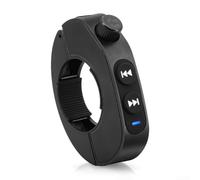 Interruptor de manillar de motocicleta, mando a distancia inalámbrico para teléfonos, botón ABS impermeable para scooter, ATV, bicicleta eléctrica, color negro, 5,3 x 1,4 x 7 cm