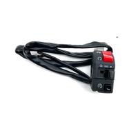 Interruptor De Manillar Interruptor De Bocina Para Motocicleta 22 Mm, Botón Señal Giro, Luz Antiniebla Eléctrica, Controlador Manillar Arranque Universal(Right)