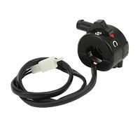 Interruptor de Manillar, Interruptor de Manillar de Motocicleta Aprendedor del de la Motocicleta Encendida 22 Mm/0.87 Pulgadas de Acelerador de Bicicleta de Carretera Stop de Parada para