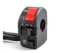 Interruptor De Manillar Interruptor para moto Manillar eléctrico botón de bocina Universal señal de giro lámpara antiniebla eléctrica controlador de manillar arranque de luz(Right)