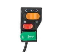 Interruptor De Manillar Interruptores de barra de manillar de motocicleta para 7/8 ''22mm de diámetro Universal 3 en 1 faros de encendido-apagado luces señal de giro bocina