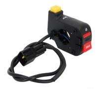 Interruptor de manillar multifunción para Surron para Light Bee, selector de modo ecológico deportivo, control de goma de plástico, parte negra