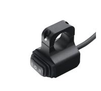 Interruptor de Manillar para Motocicleta ATV, luz de Giro, luz de Cruce, Encendido y Apagado, 12v, 16A, Resistente al Agua, Compatible con Sistemas de 12v(FZ2778-Black)