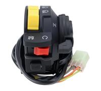 Interruptor de manillar Start Stop faro 37400-09F02 compatible con Suzuki LTF250 LTF500