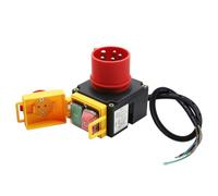 Interruptor de Máquina 400V Binghe 3 fases 400V Interruptor de Emergencia interruptor de seguridad con enchufe CEE/convertidor de fase/Cable, interrupto de voltaje cero, idéntico a KOA7