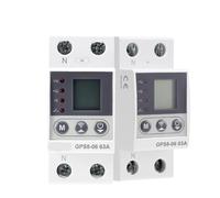 Interruptor de medición GPS8-06 kWh. Dispositivo de protección de corriente/tensión con función de medición. 32 A, 40 A, 63 A, 80 A. 220 V. Pantalla LCD, Piezas(40A)