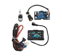 Interruptor de monitor LCD de calentador de aire diésel de 12 V 24 V con control remoto y placa de control, compatible con automóviles y camiones, soporta múltiples funciones de calefacción