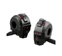 Interruptor De Motocicleta 2 Interruptores Control Manillar Motocicleta ATV 7/8 Y 22 Mm Lado Izquierdo Derecho Luces Carretera Cruce Intermitentes Bocina