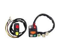 Interruptor De Motocicleta Interruptor De Bocina Multifunción 7/8 Pulgadas Para Motocicleta Luz Giro Botón Arranque Y Parada Eléctrico, Nmax155(Left)